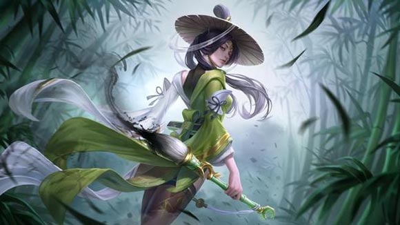 王者荣耀上官婉儿和李白在一起美图，上官婉儿脸红的样子真迷人！