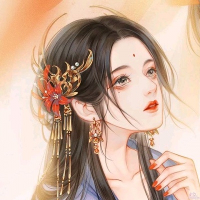动漫古风人物男女情侣头像一男一女