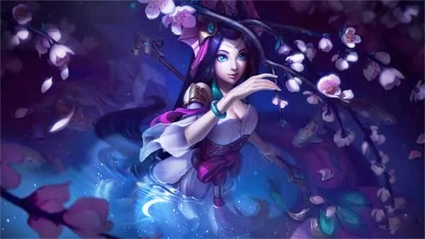 英雄联盟女英雄美图！LOL玉剑传说-娜美美图，娜美不穿衣服