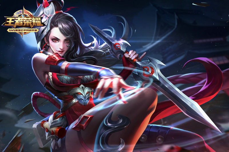 王者荣耀女英雄阿珂泳衣图！阿珂去除衣服图片！！