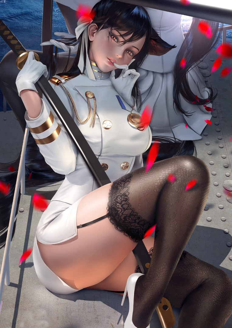 碧海航线爱宕美图！碧海航线爱宕去掉衣服之后身材真是极品！