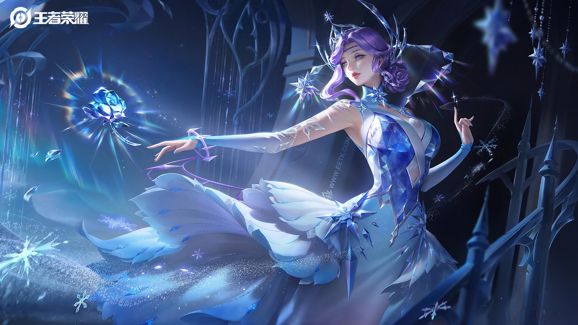 甄姬· 新版冰雪圆舞曲 美图