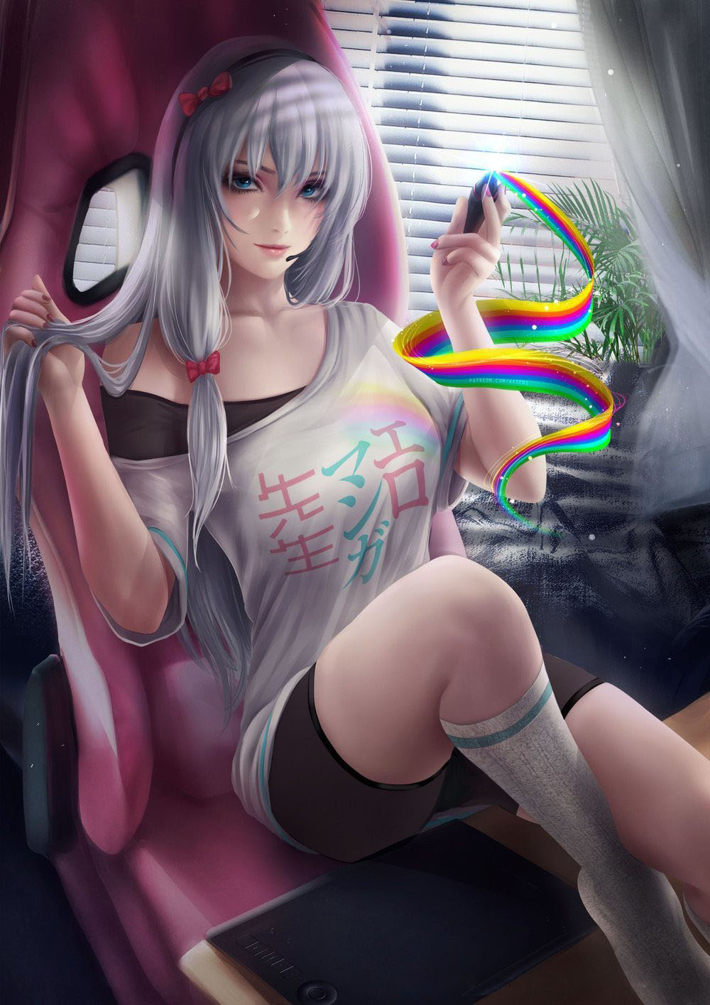 两张手机动漫壁纸送给各位大佬们，你们爱了没有？
