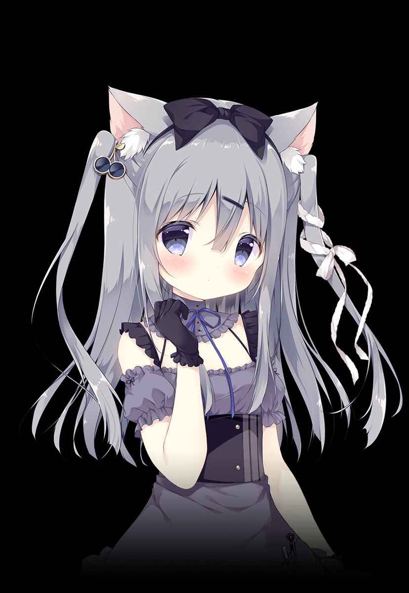 猫耳萌妹