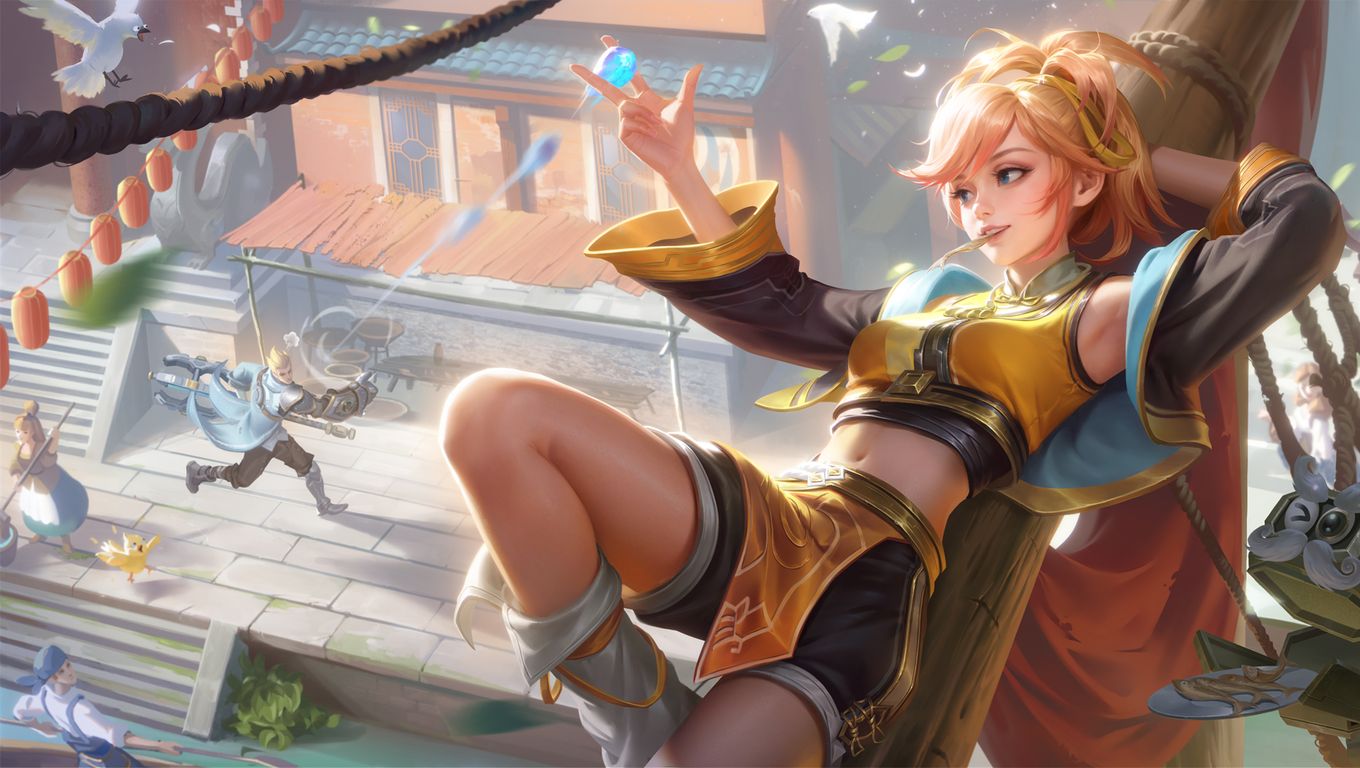 王者荣耀 姬小满 武道奇才 泳衣美图素材