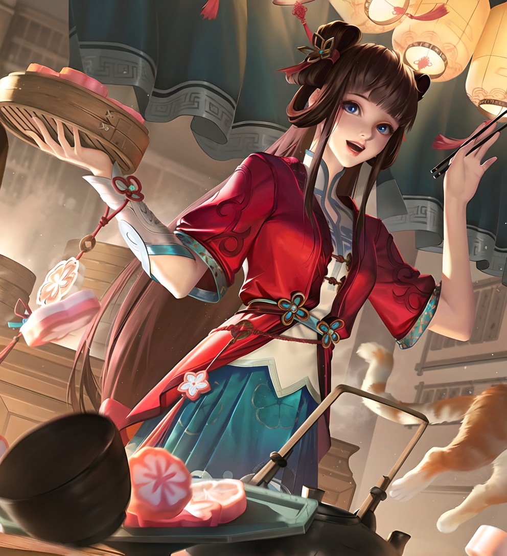 王者荣耀 西施 玲珑珍味 泳衣美图素材，西施 玲珑珍味  换装图