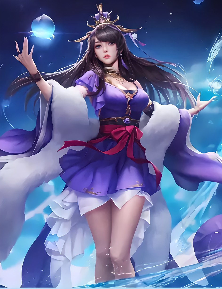 三国杀 甄姬 泳衣美图素材，三国杀 甄姬 换装图