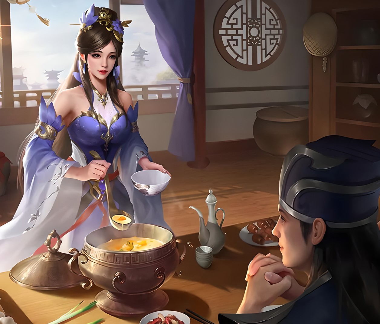 三国杀 张春华 泳衣美图素材，三国杀 张春华 换装图