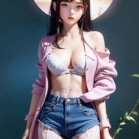 美女换装，共7图，红