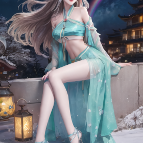 【AI绘图】美女换装