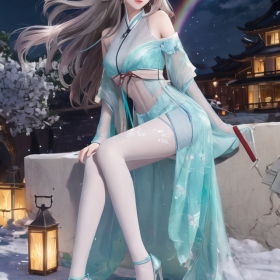 【AI绘图】美女换装