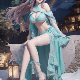 【AI绘图】美女换装