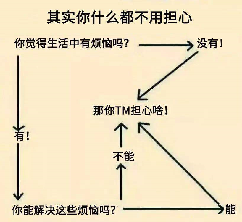 其实你什么都不用担心